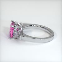 3.00 Ct. Sapphire Ring, 18K White Gold 4